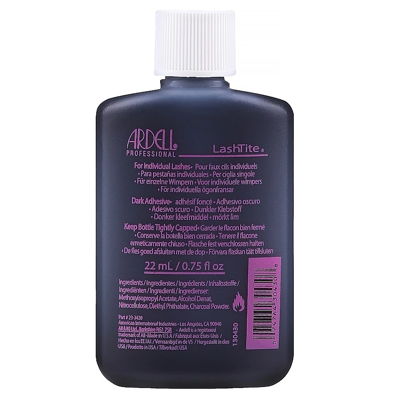 Чорний клей для пучкових вій Ardell Lash Tite Adhesive Dark 22 г