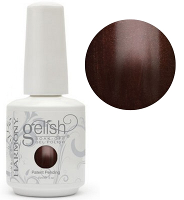 Гель-лак Harmony Gelish Sweet Chocolate коричневий, шоколадний з мікроблиском 15 мл