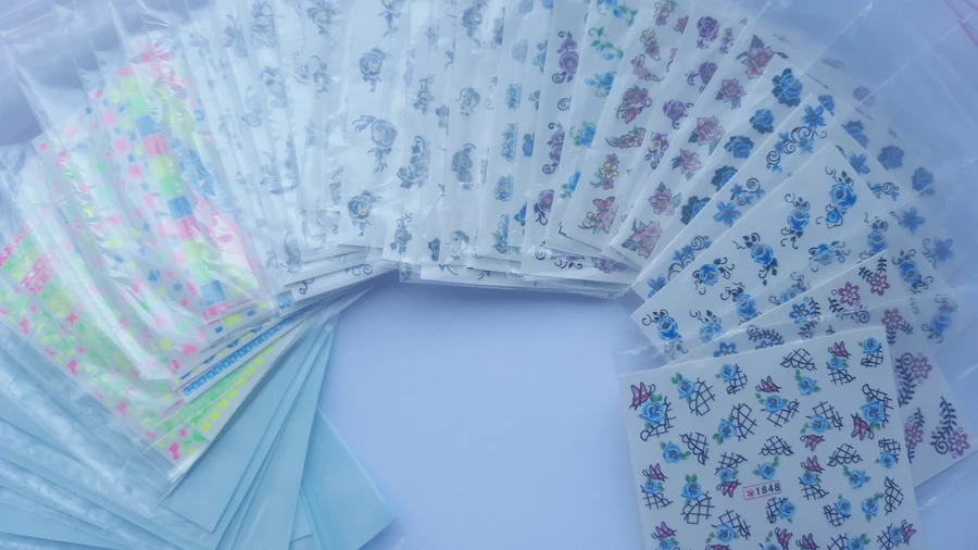 Водні наклейки на нігті YRE Water Stickers