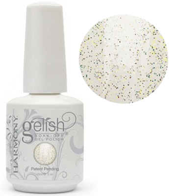 Гель-лак Harmony Gelish Vegas Nights прозорий з дрібними голографічними мікроблискітками 15 мл