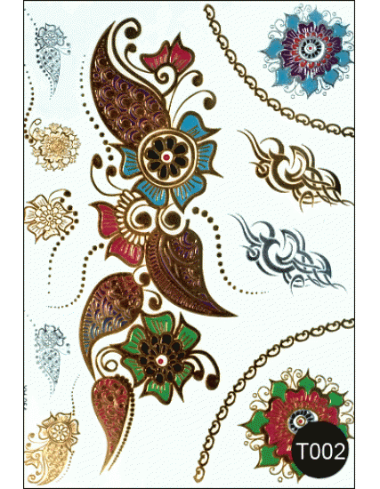 Наклейки на тіло Kodi Tattoo Style T002