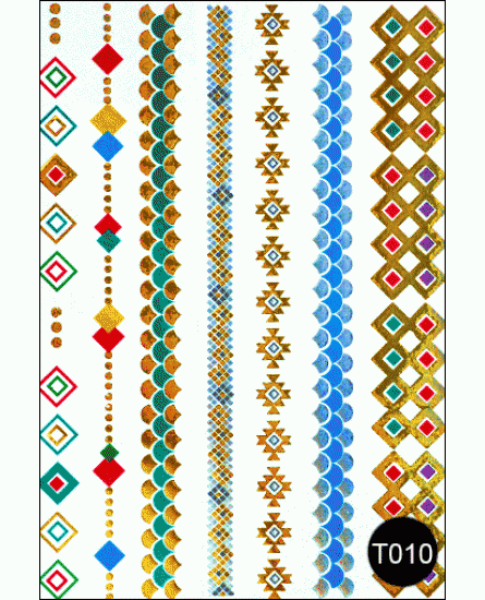 Наклейки на тіло Kodi Tattoo Style T010