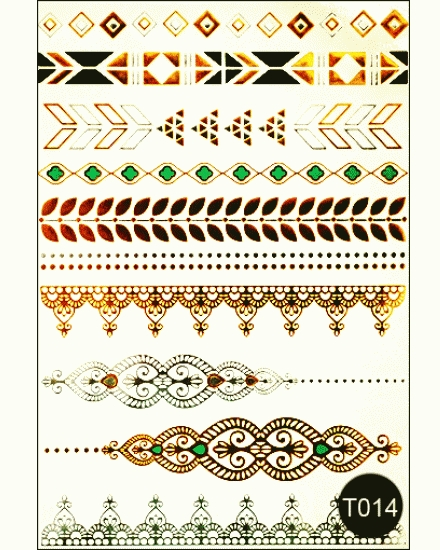 Наклейки на тіло Kodi Tattoo Style T014