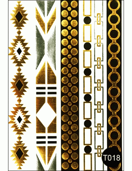 Наклейки на тіло Kodi Tattoo Style T018