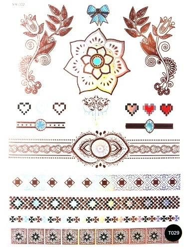 Наклейки на тіло Kodi Tattoo Style T029