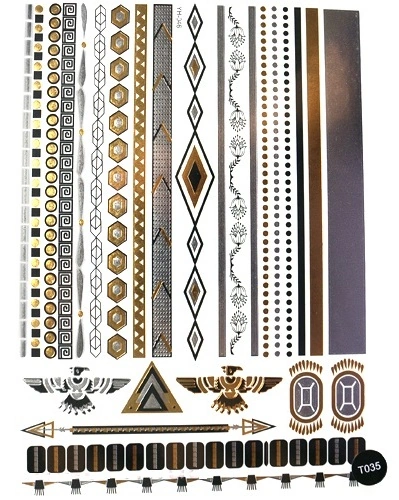 Наклейки на тіло Kodi Tattoo Style T035