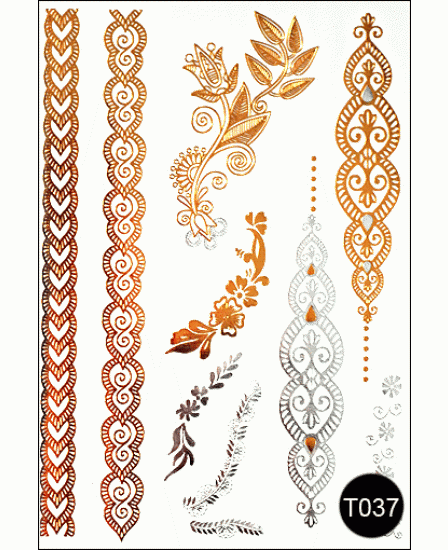 Наклейки на тіло Kodi Tattoo Style T037