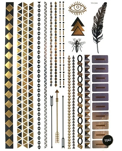 Наклейки на тіло Kodi Tattoo Style T042