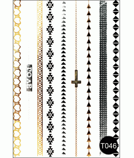 Наклейки на тіло Kodi Tattoo Style T046