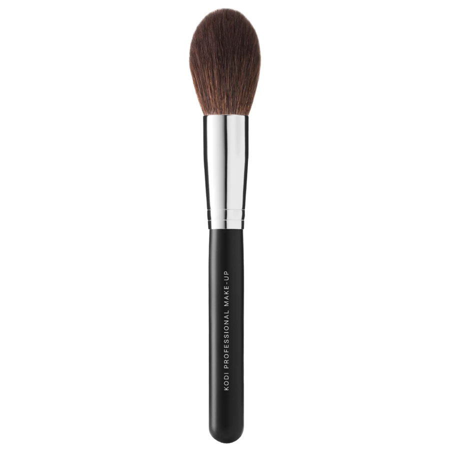 Пензлик конічний для рум`ян та пудри Kodi Face Makeup Brushes №104 натуральний, коза