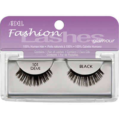 Чорні накладні вії №101 Ardell Fashion Lashes 101 Demi Black