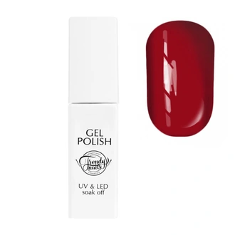 Гель-лак Trendy Nails Gel Polish №4 червоно-малиновий, емаль 8 мл