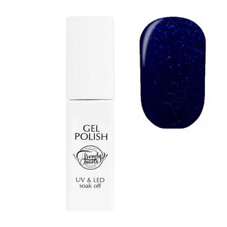 Гель-лак Trendy Nails Gel Polish Classic Shadows №67 темно-синій із шиммером 8 мл