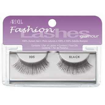 Чорні накладні вії №105 Ardell Fashion Lashes 105 Demi Black
