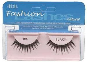 Чорні накладні вії №106 Ardell Fashion Lashes 106 Demi Black