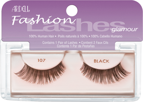 Чорні накладні вії №107 Ardell Fashion Lashes 107 Demi Black