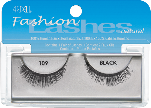 Чорні накладні вії №109 Ardell Fashion Lashes 109 Demi Black