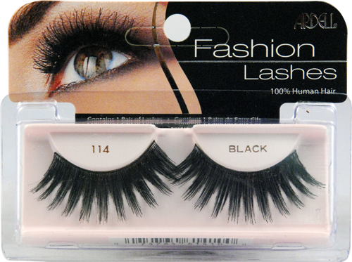 Чорні накладні вії №114 Ardell Fashion Lashes 114 Demi Black