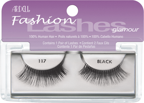 Чорні накладні вії №117 Ardell Fashion Lashes 117 Demi Black