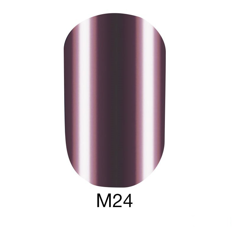 Гель-лак Naomi Gel Polish Metallic Collection M24 сливово-коричневий металік 6 мл
