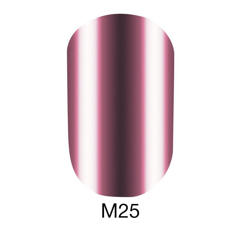 Гель-лак Naomi Gel Polish Metallic Collection M25 бузково-сріблястий металік 6 мл