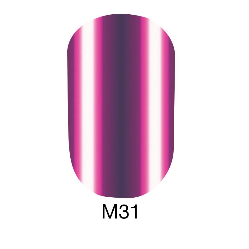 Гель-лак Naomi Gel Polish Metallic Collection M31 світла фуксія металік 6 мл