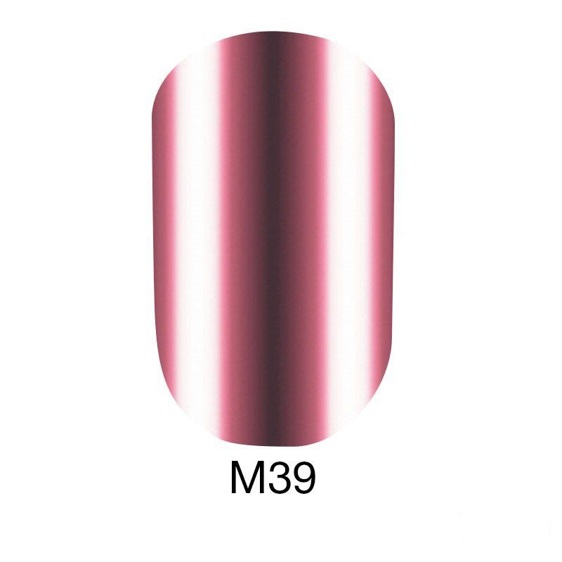 Гель-лак Naomi Gel Polish Metallic Collection M39 приглушено-рожевий металік 6 мл