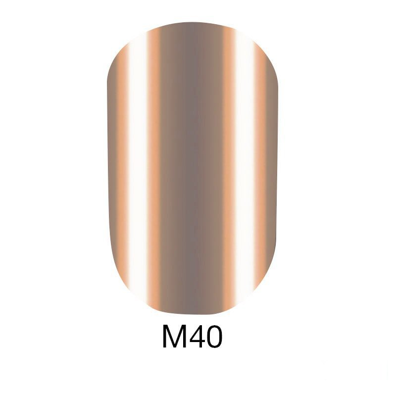 Гель-лак Naomi Gel Polish Metallic Collection M40 кавовий металік 6 мл