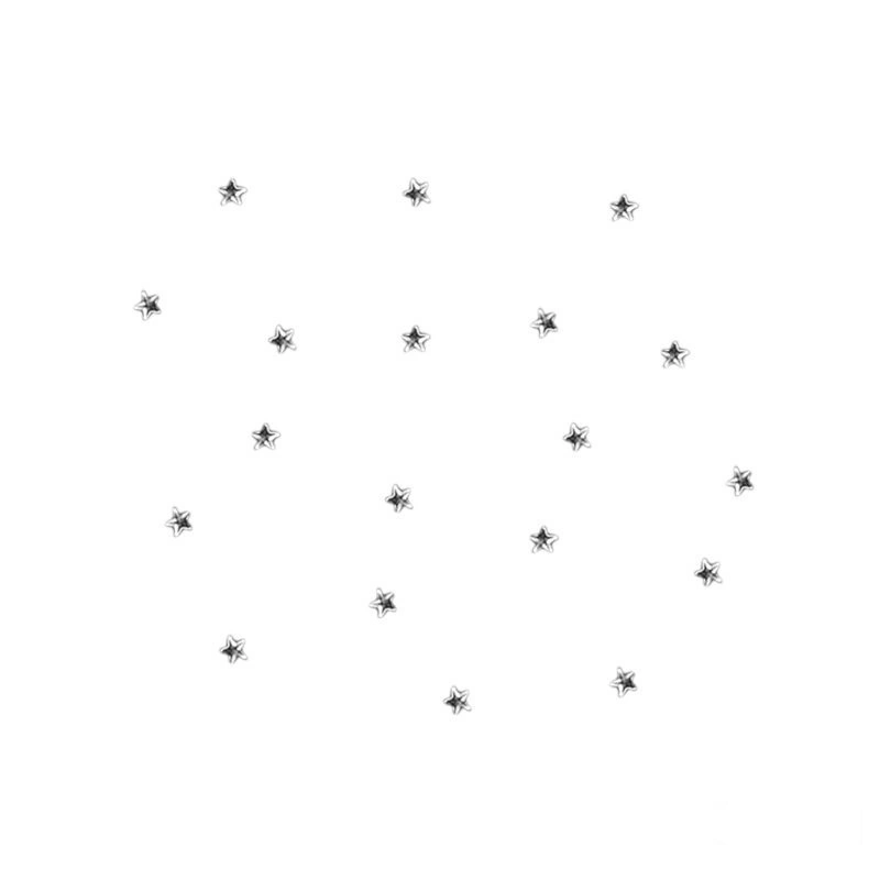 Стрази №10 металева зірка 2 мм 10 шт Naomi Rhinestones №10