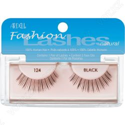 Чорні накладні вії №124 Ardell Fashion Lashes 124 Demi Black