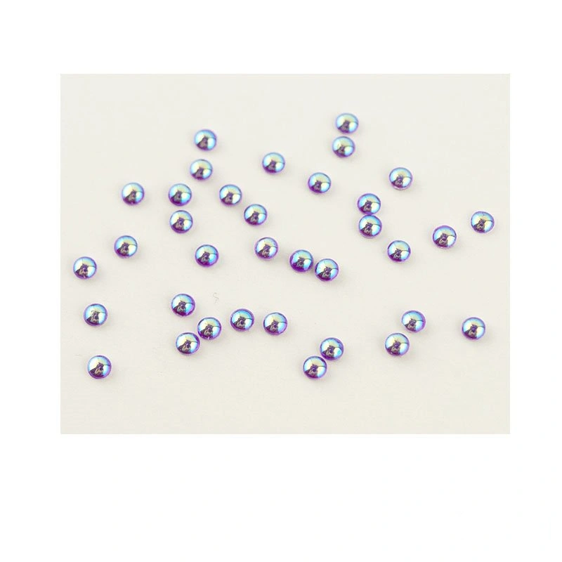 Стрази №21 перли фіолетові Naomi Rhinestones №21