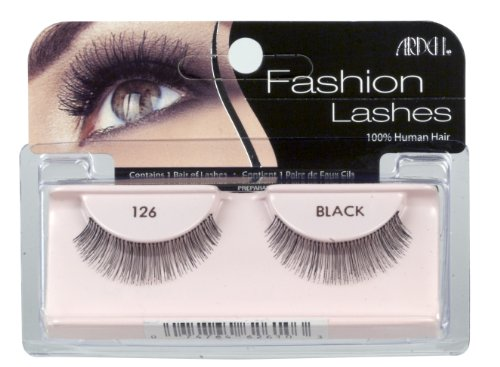 Чорні накладні вії №126 Ardell Fashion Lashes 126 Demi Black
