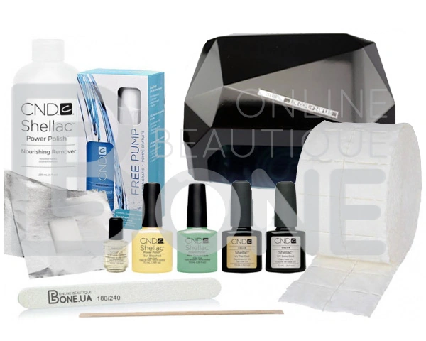Bone Shellac Professional Kit with CCFL-LED 36 Вт