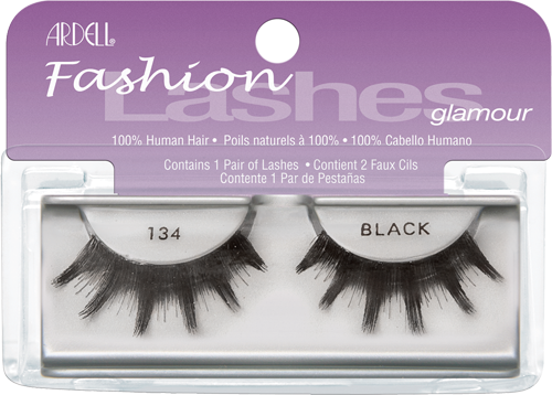 Чорні накладні вії №134 Ardell Fashion Lashes 134 Demi Black