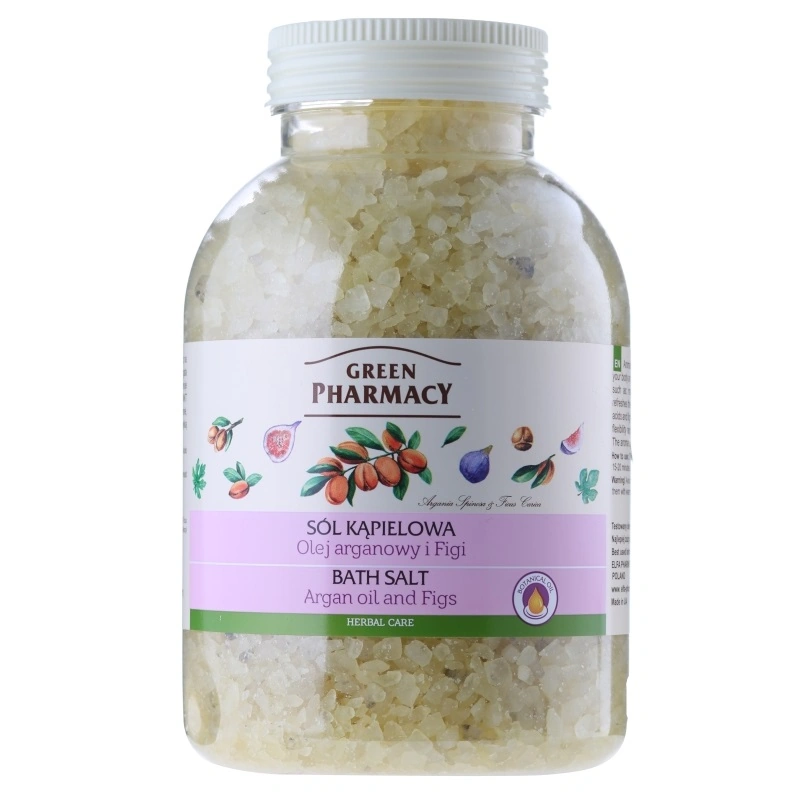 Сіль для ванни "Аргана та Інжир" Green Pharmacy Bath Salt Argan & Figs 1300 г