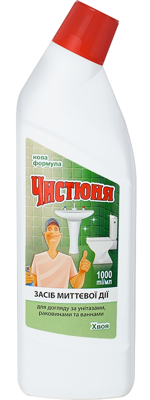 Засіб для догляду за унітазами Хвоя Чистюня Care Products Toilets Needles 1л