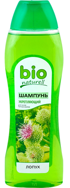 Шампунь, що зміцнює Лопух Bio naturell Shampoo Burdock 500мл