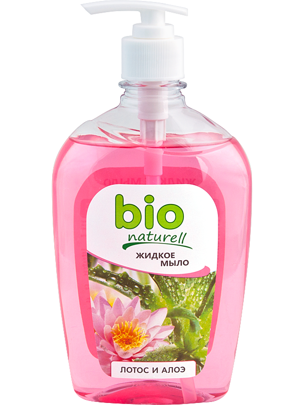 Рідке мило Лотос та Алое Bio naturell Liquid Soap Lotus and Aloe 500мл