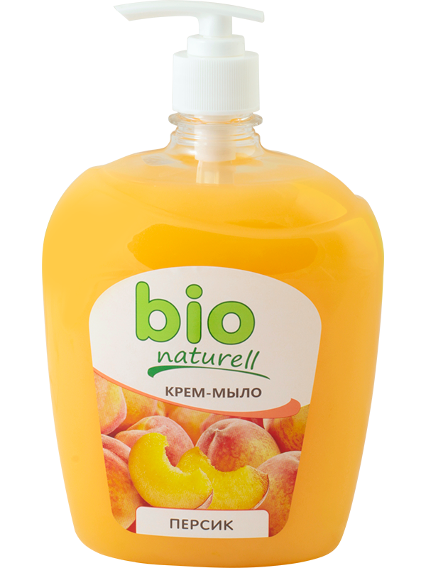 Крем-мило Персик Bio naturell Cream-Soap Peach 1000мл