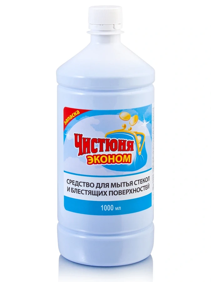 Засіб для миття скла та блискучих поверхонь Чистюня Means for Washing Glass and Shiny Surfaces Spare Wheel запаска 1л
