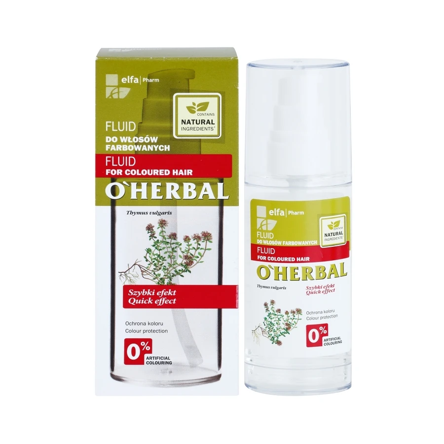 Олія-флюїд для фарбованого волосся OHerbal Oil-Fluid for Colored Hair 50 мл
