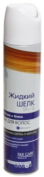 Лак для волосся Об`єм та Блиск Dr.Sante Hairspray Volume and Shine 300 мл