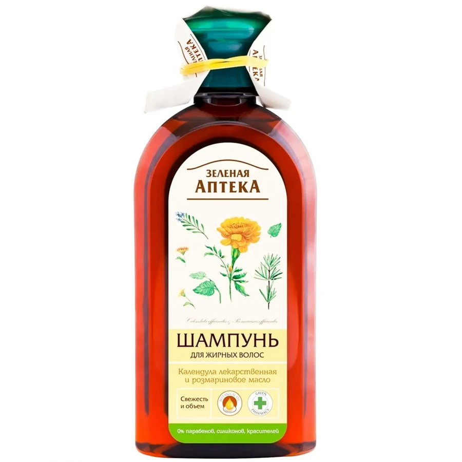 Зелена аптека Shampoo Calendula and Rosemary Oil 350 мл