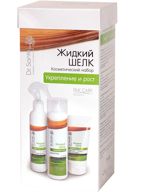 Косметичний набір Зміцнення та зростання Dr.Sante Cosmetic Set Strengthening and Growth