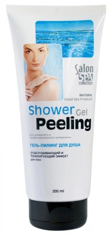 Гель-пілінг з мінералами мертвого моря Salon Professional SPA Peeling Gel 200 мл