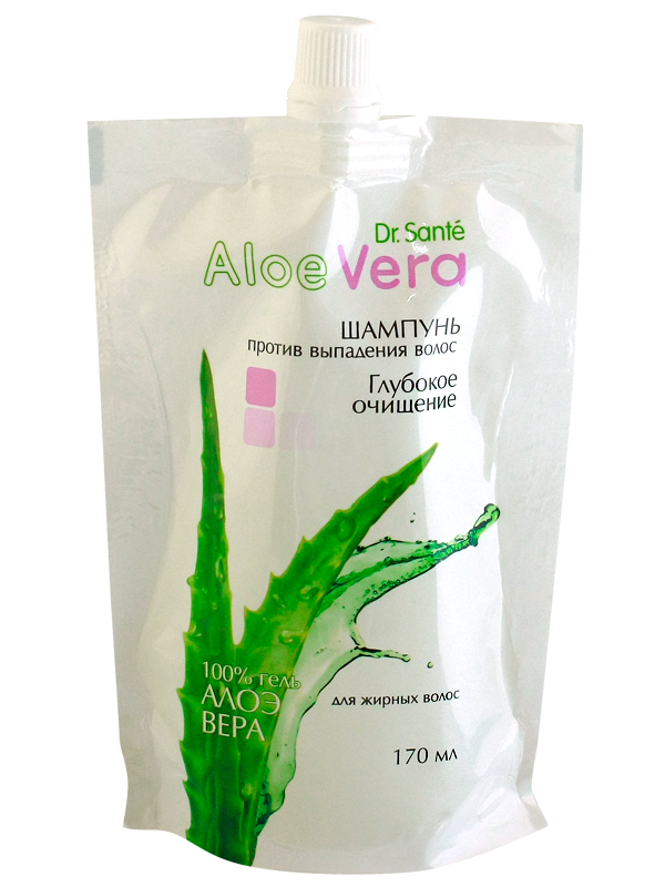 Шампунь проти випадіння волосся Глибоке очищення Dr.Sante Shampoo Deep cleansing 170мл