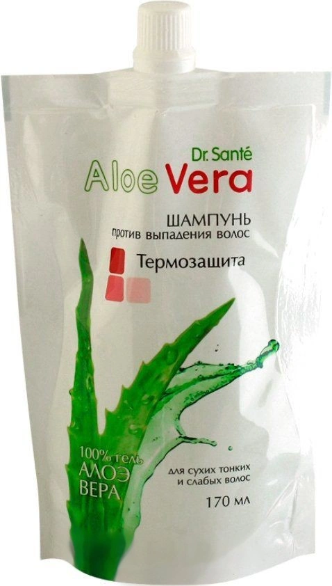 Шампунь проти випадіння волосся Термозахист Dr.Sante Shampoo Thermal 170мол