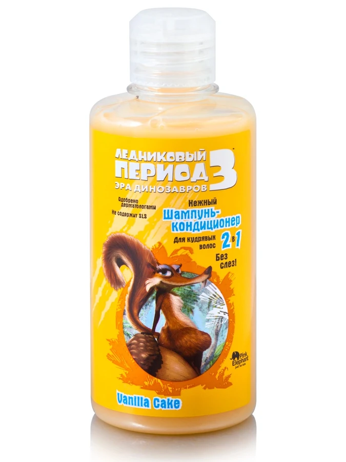 Pink Elephant Shampoo Conditioner Vanilla Cake 300мол