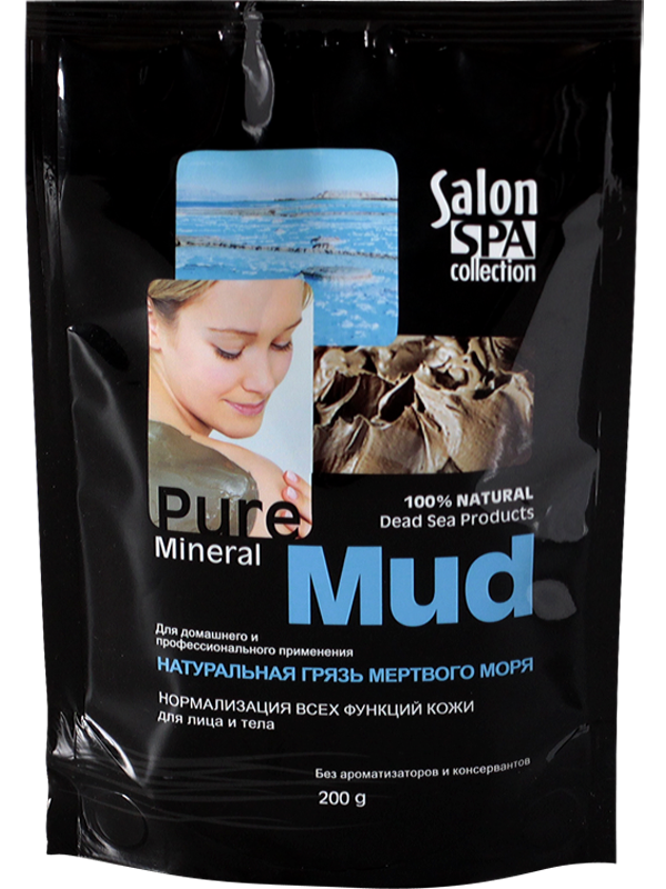 Натуральний бруд Мертвого моря Salon Professional SPA Dead Sea Mud 200г
