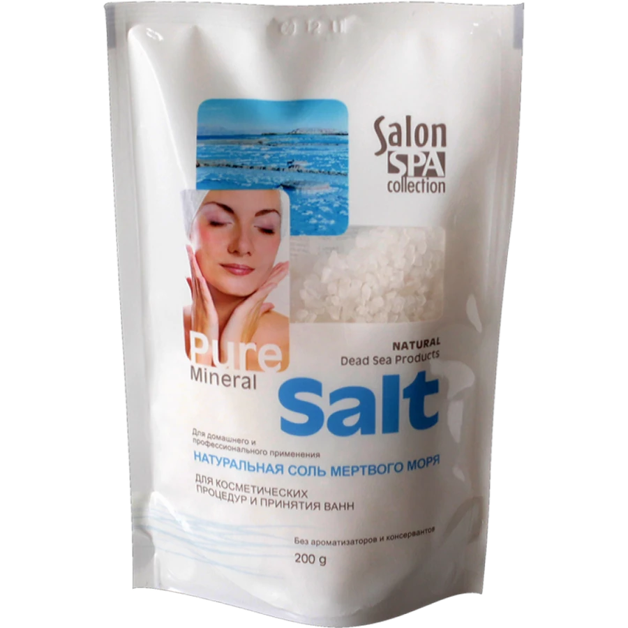 Натуральна сіль Мертвого моря Salon Professional SPA Dead Sea Salt 200г